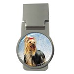 Yorkshire Terrier Yorkie Money Clip (Round)