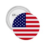 American Flag USA 2.25  Button