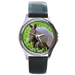 Armadillo Round Metal Watch