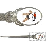 I Love My Airedale Terrier Letter Opener