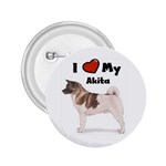 I Love My Akita 2.25  Button