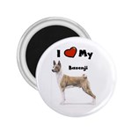 I Love My Basenji 2.25  Magnet