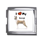 I Love My Basenji Mega Link Italian Charm (18mm)