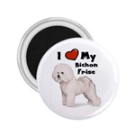 I Love My Bichon Frise 2.25  Magnet