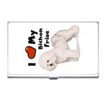 I Love My Bichon Frise Business Card Holder