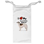 I Love My Borzoi Russian Wolfhound Jewelry Bag