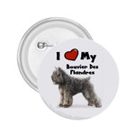 I Love My Bouvier des Flandres 2.25  Button