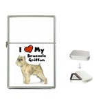 I Love My Brussels Griffon Flip Top Lighter