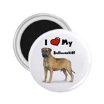 I Love My Bullmastiff 2.25  Magnet