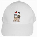 I Love My Cairn Terrier White Cap