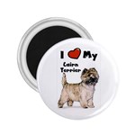 I Love My Cairn Terrier 2.25  Magnet