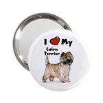 I Love My Cairn Terrier 2.25  Handbag Mirror