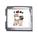 I Love My Cairn Terrier Mega Link Italian Charm (18mm)