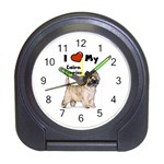 I Love My Cairn Terrier Travel Alarm Clock