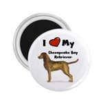 I Love My Chesapeake Bay Retriever 2.25  Magnet