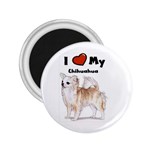 I Love My Chihuahua 2.25  Magnet