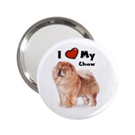 I Love My Chow Chow 2.25  Handbag Mirror