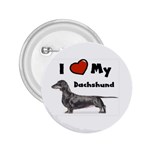 I Love My Dachshund 2.25  Button