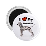 I Love My Dalmatian 2.25  Magnet