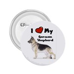 I Love My German Shepherd 2.25  Button