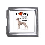 I Love My German Shorthaired Pointer Mega Link Italian Charm (18mm)