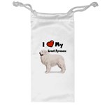 I Love My Great Pyrenees Jewelry Bag