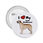 I Love My Irish Wolfhound 2.25  Button