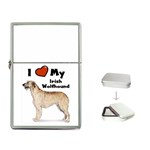 I Love My Irish Wolfhound Flip Top Lighter