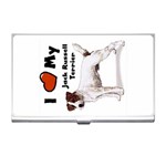 I Love My Jack Russell Terrier Business Card Holder