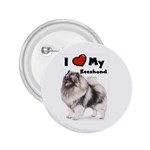 I Love My Keeshond 2.25  Button