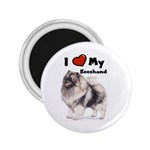 I Love My Keeshond 2.25  Magnet