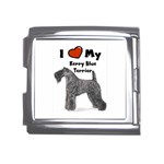 I Love My Kerry Blue Terrier Mega Link Italian Charm (18mm)