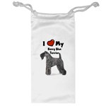 I Love My Kerry Blue Terrier Jewelry Bag