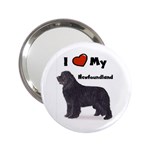 I Love My Newfoundland 2.25  Handbag Mirror