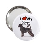 I Love My Portuguese Water Dog 2.25  Handbag Mirror