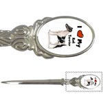 I Love My Rat Terrier Letter Opener