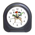 I Love My Rhodesian Ridgeback Travel Alarm Clock