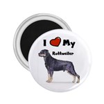 I Love My Rottweiler 2.25  Magnet