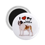 I Love My Saint Bernard 2.25  Magnet