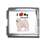 I Love My Samoyed Mega Link Italian Charm (18mm)