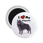 I Love My Schipperke 2.25  Magnet