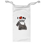 I Love My Scottish Terrier Scottie Jewelry Bag