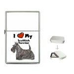 I Love My Scottish Terrier Scottie Flip Top Lighter