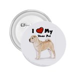 I Love My Shar Pei 2.25  Button