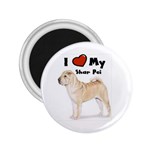 I Love My Shar Pei 2.25  Magnet