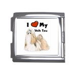 I Love My Shih Tzu Mega Link Italian Charm (18mm)