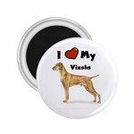 I Love My Vizsla 2.25  Magnet