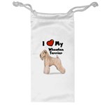 I Love My Wheaten Terrier Jewelry Bag