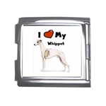 I Love My Whippet Mega Link Italian Charm (18mm)