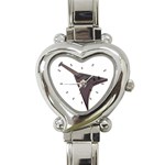 Design1034 Heart Charm Watch